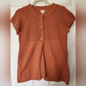 Mossimo Supply Co Sz XL Cardigan Autumn Fall Orange Pumpkin Spice